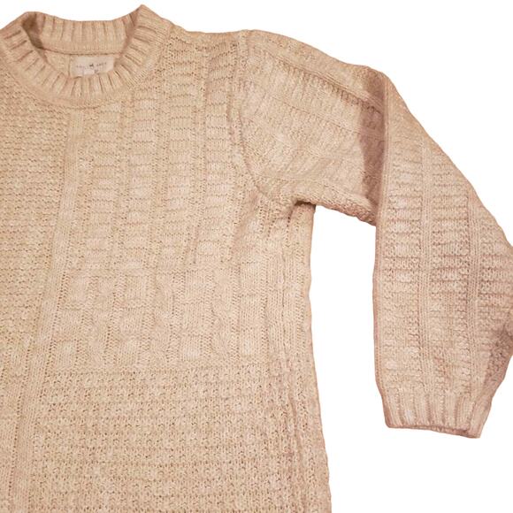 Womens Lou & Grey Cotton/Linen Blend sweater, cream xs - Picture 3 of 10
